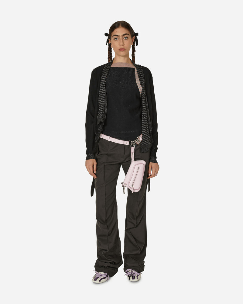 Arova Sleeveless Knit Top Hematite Black