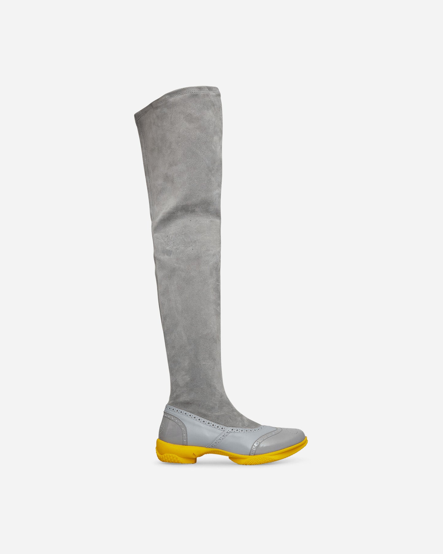 Kiko Kostadinov Wmns Sonia High Boot 2Fog Grey/Oyster Grey + Yellow Boots Knee KKWAW24FT04 158