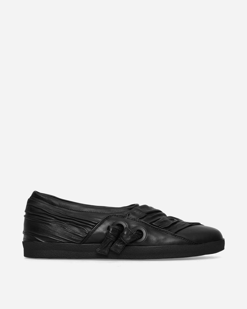 Wrinkled Slip On Shoes Anthracite