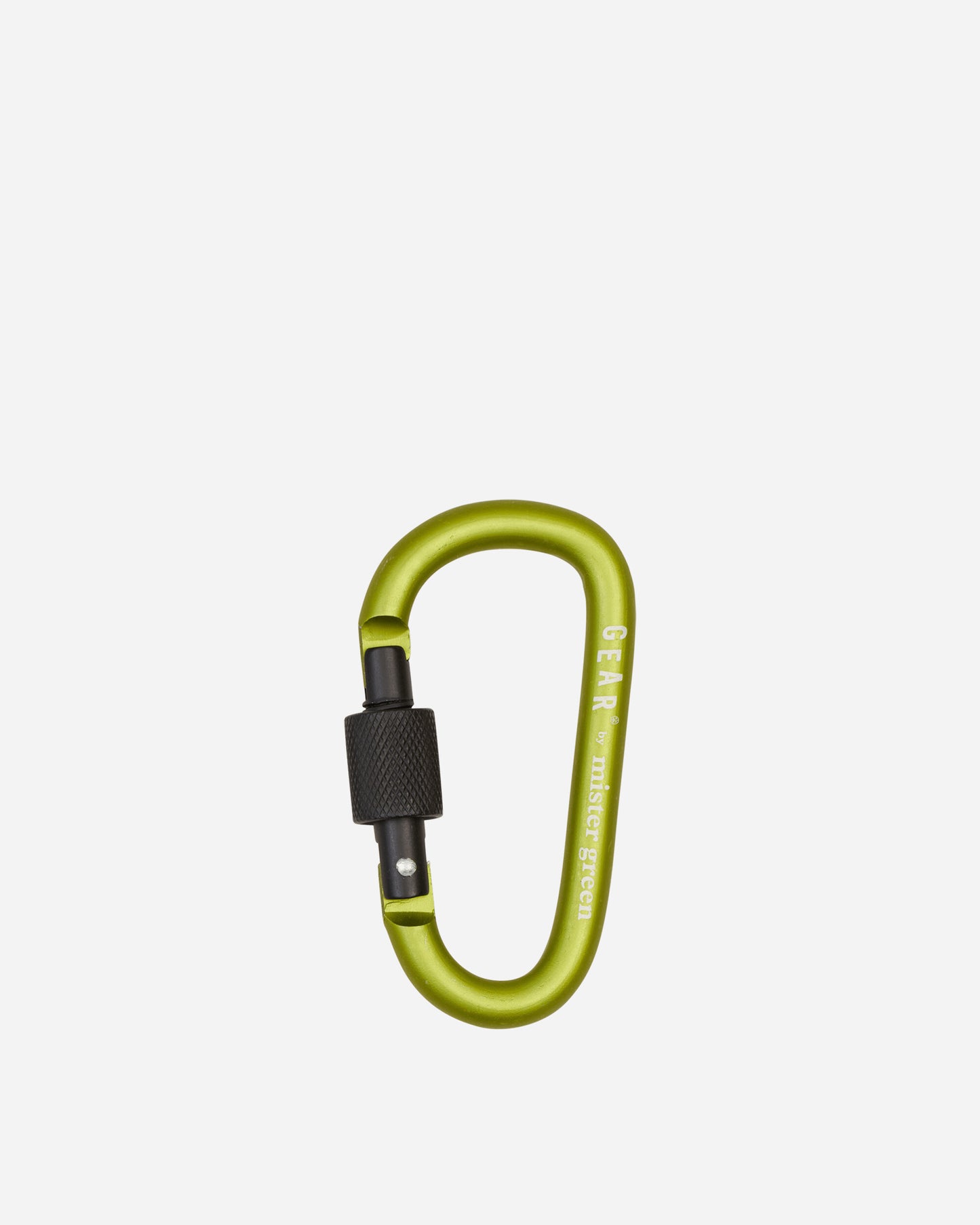 Mister Green Gear Carabiner Green Small Accessories Keychains MG-X1159 GRN