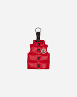 Moncler Vest Key Ring Red Small Accessories Keychains 6F00003M4058 455