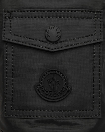 Moncler Mini Drawstring Phone Case Black Bags and Backpacks Pouches 6B00006M3815 999