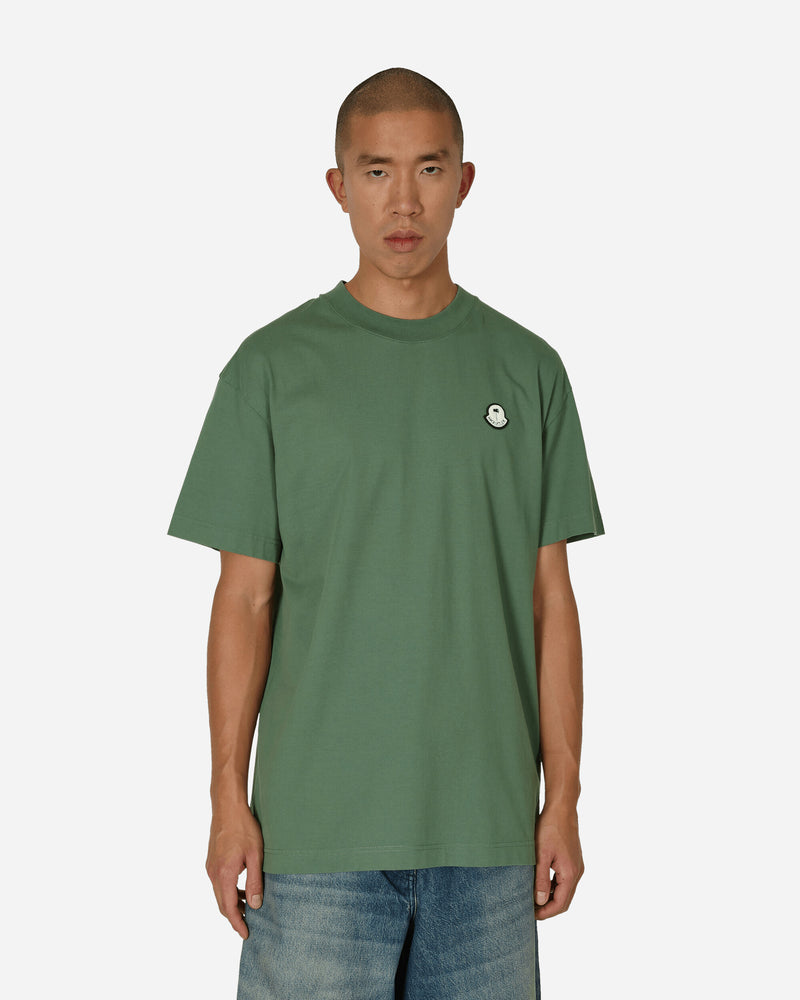 Palm Angels Logo Patch T-Shirt Green