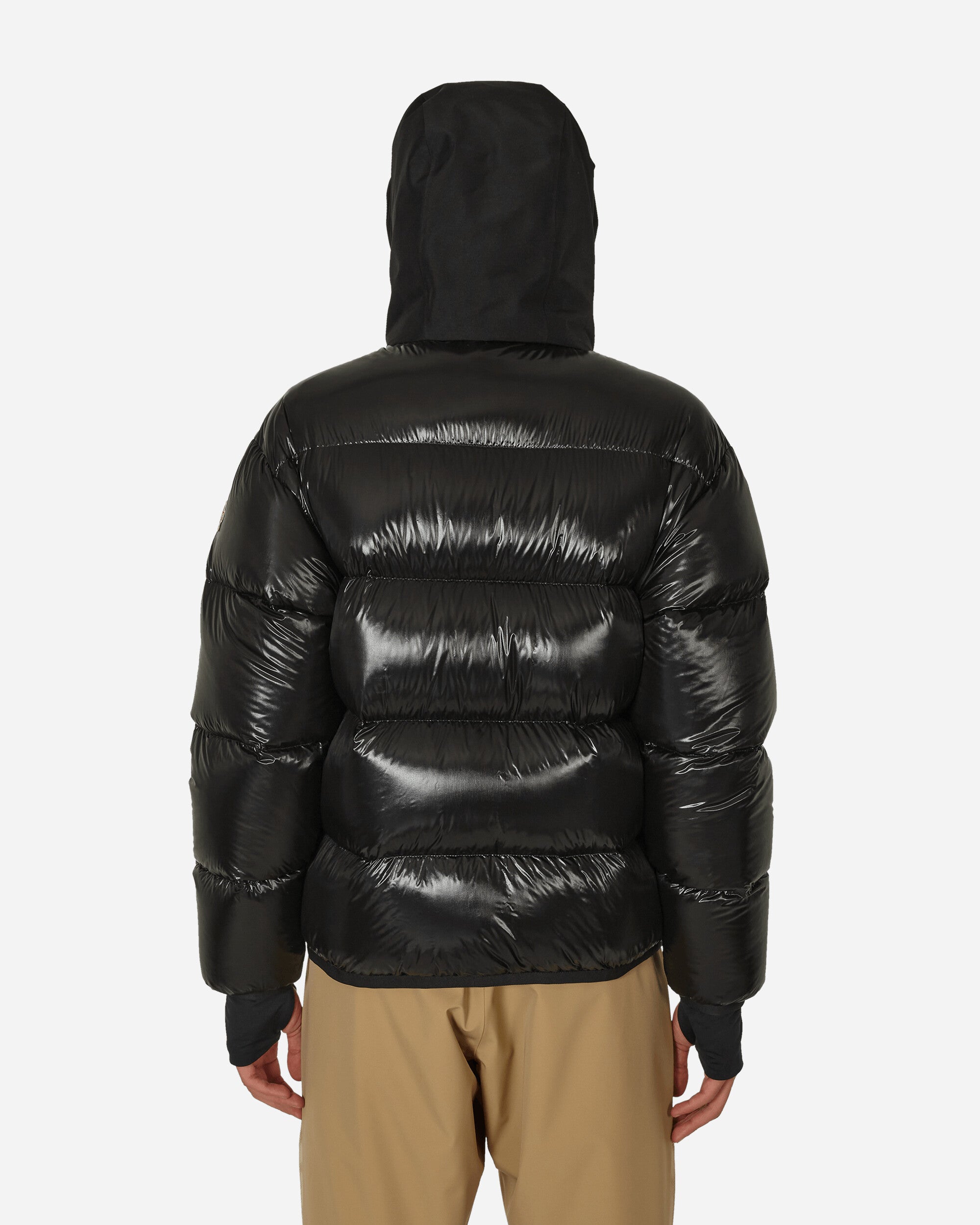 Moncler Grenoble Marcassin Down Jacket Black Coats and Jackets Down Jackets 1A0004954AN2 999