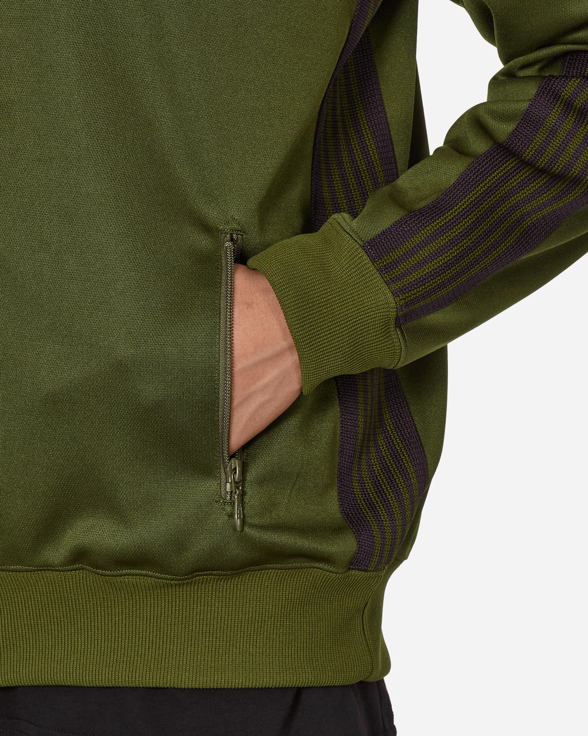 Needles Poly Smooth Track Jacket Olive - Slam Jam® Official Store