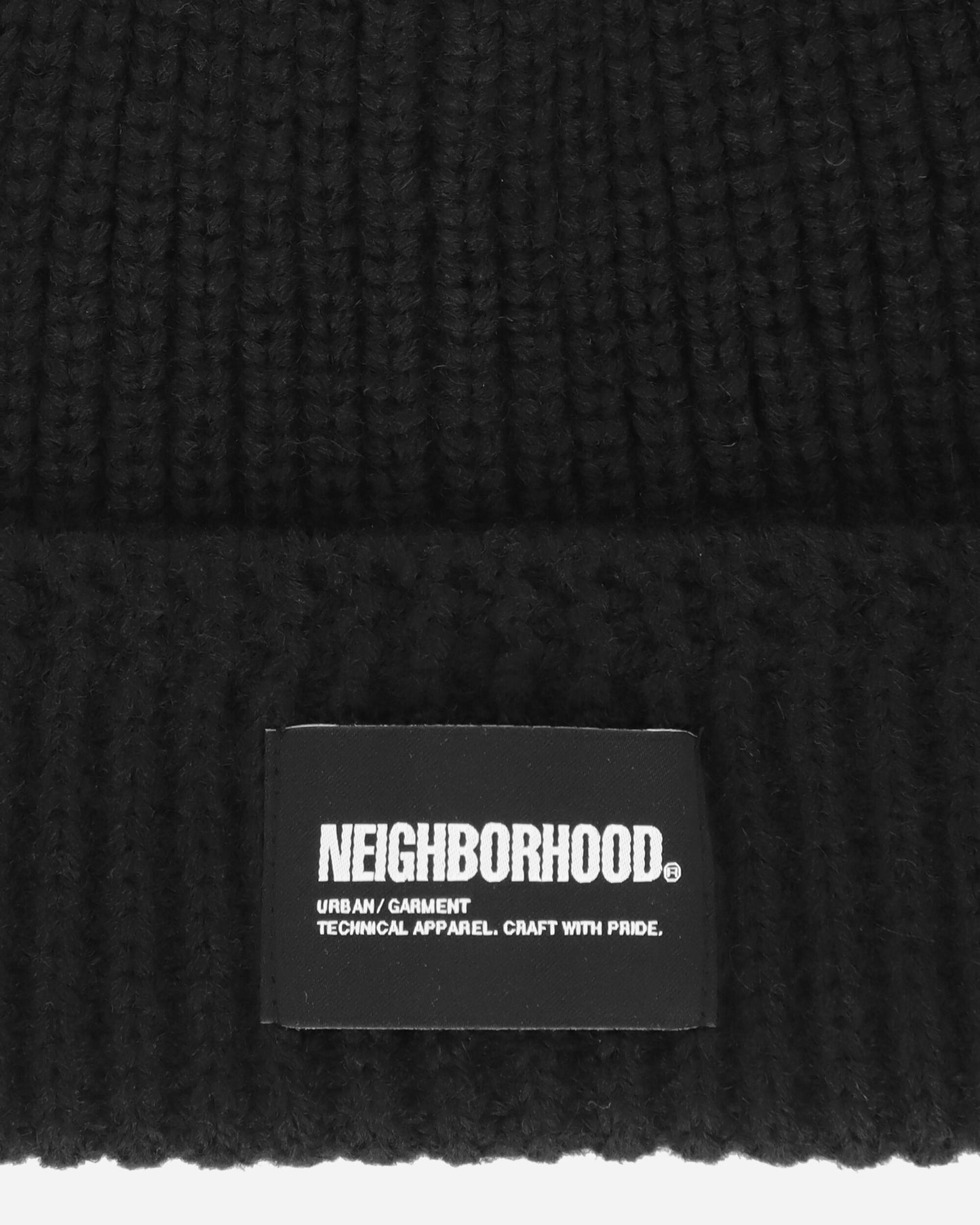 Neighborhood Jp Beanie Black Hats Beanies 242FUNH-HT01 BK