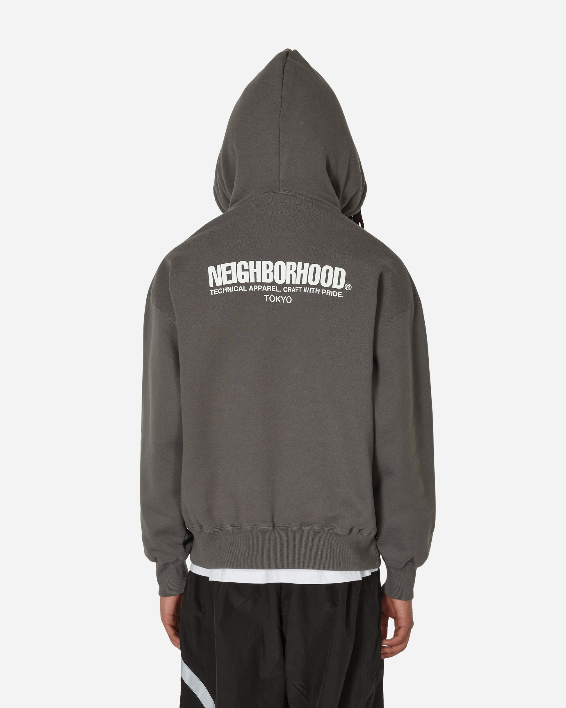 Neighborhood Nh × Lordz Of Brooklyn . Sweatparka Ls Black Sweatshirts Hoodies 232FPNH-CSM02S BK