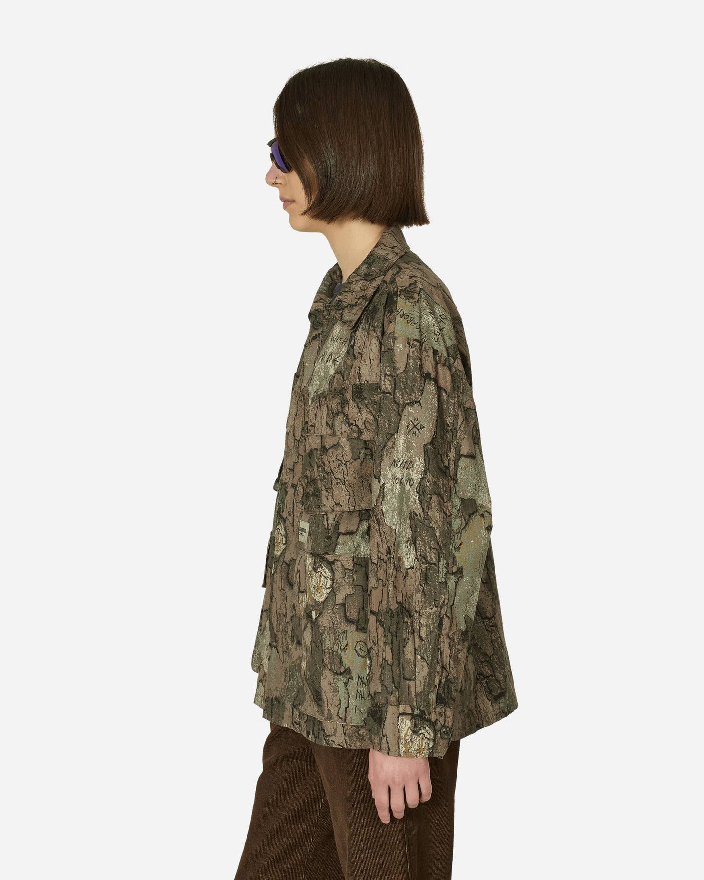 Neighborhood Camouflage Fatigue Jacket Camoflauge Coats and Jackets Jackets 241AQNH-JKM02 CM