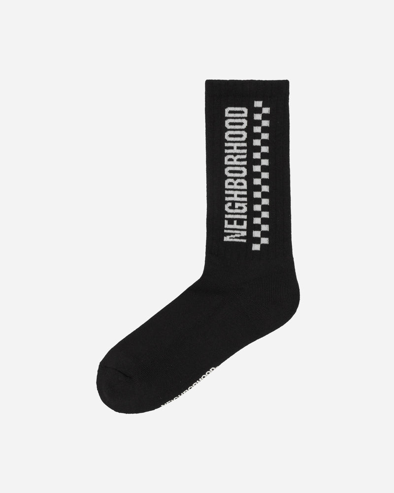 CI Checker Socks Black
