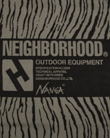 Neighborhood Nh X Nanga . Tiger Pattern Wool Blanket Gray Textile Blankets and Throws 232NNNNN-AC03 GY