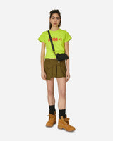 Nii Hai Wmns High Star Baby Tee In Neon Yellow Yellow T-Shirts Cropped TPS-HSB YLW