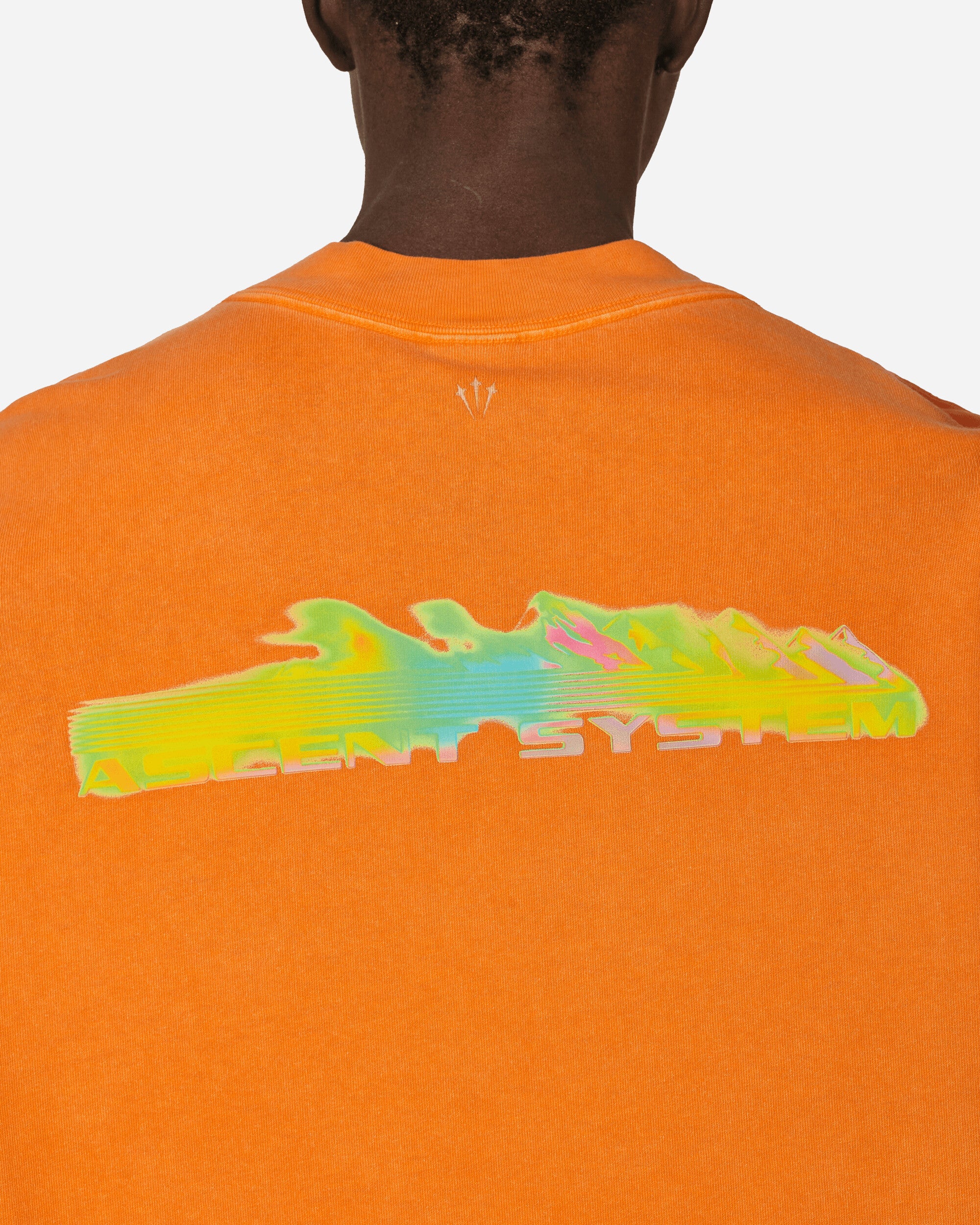 Nike M Nrg Tb Ls Mock Orange Horizon Sweatshirts Crewneck FQ6556-818