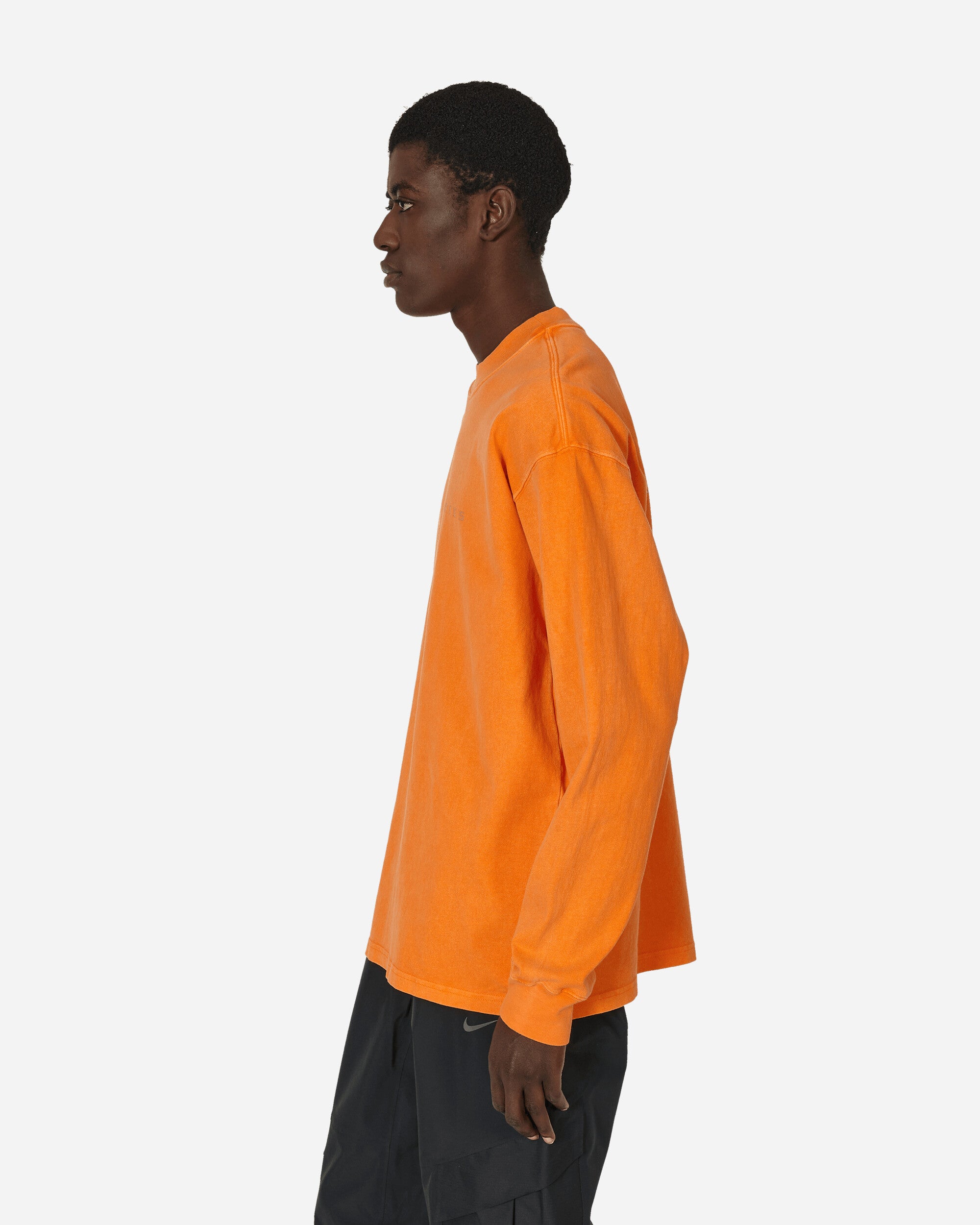 Nike M Nrg Tb Ls Mock Orange Horizon Sweatshirts Crewneck FQ6556-818