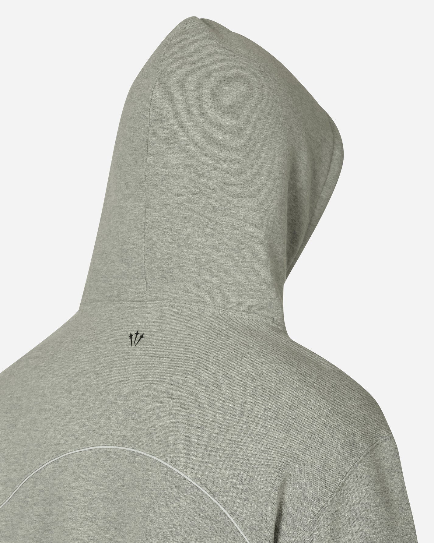 Nike M Nrg Nocta Cs Hoodie Flc Dk Grey Heather/Silver/Black Sweatshirts Hoodies FN7659-063