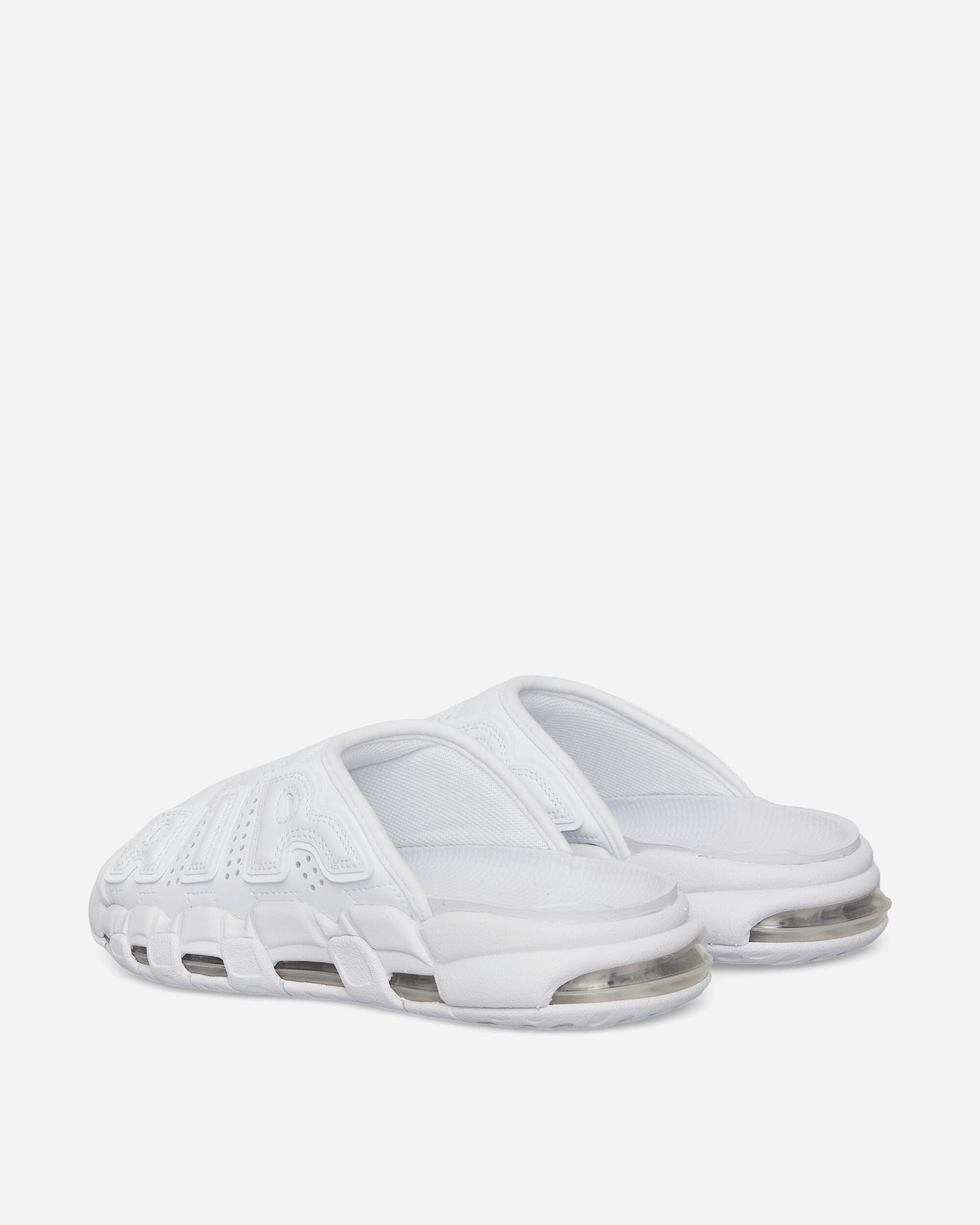 Nike Air More Uptempo Slide White/White Sneakers Low FD9883-101