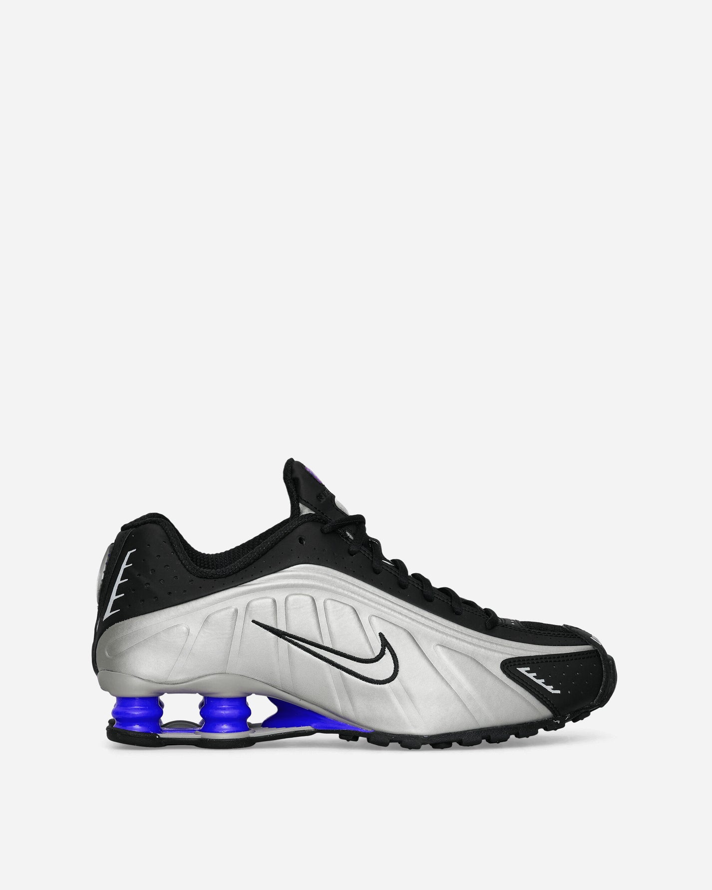 Nike Wmns Nike Shox R4 Black/Metallic Silver Sneakers Low AR3565-006