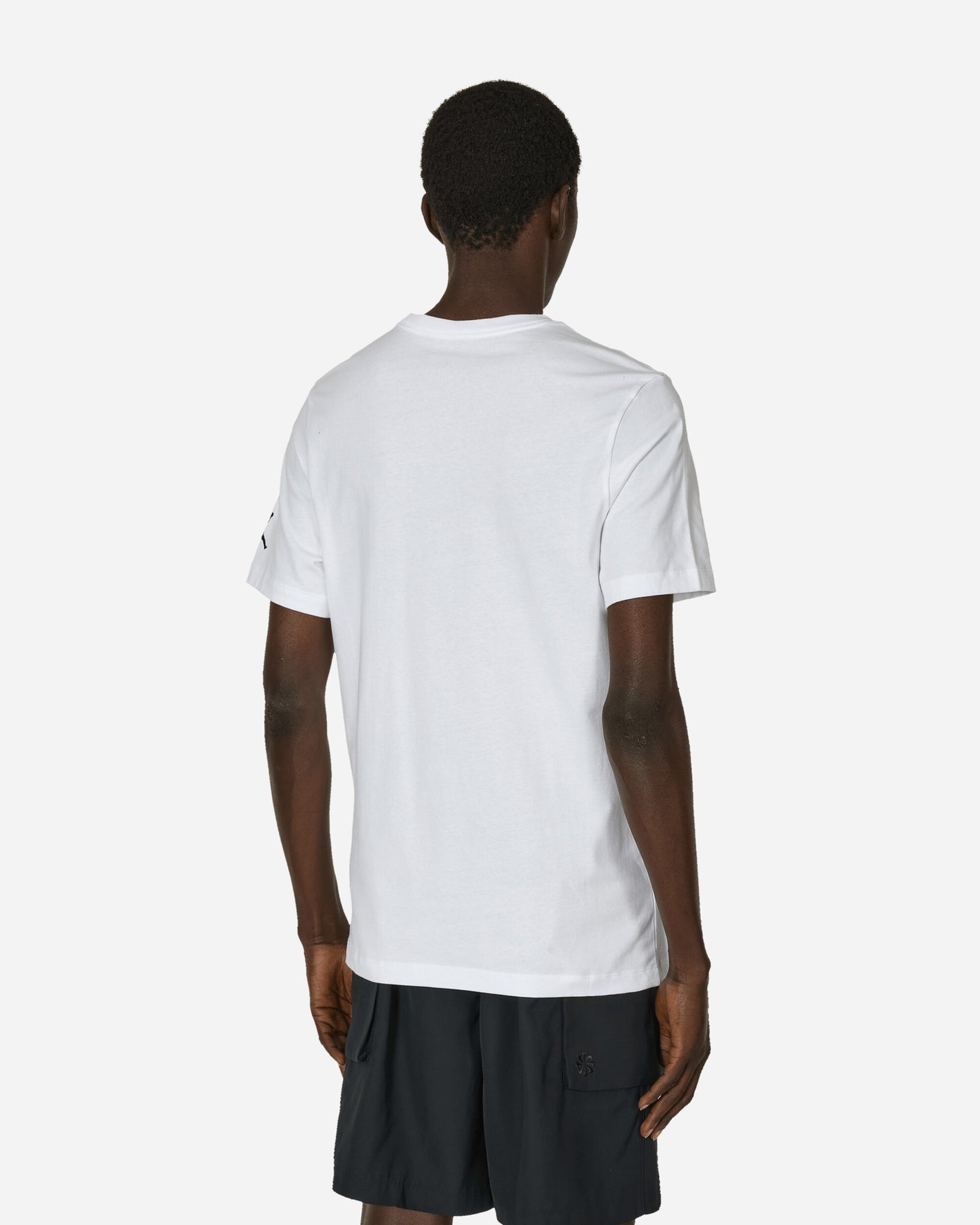 Nike Jordan M J Flt Mvp Wm Ss Crew White/Black T-Shirts Shortsleeve FN5958-100