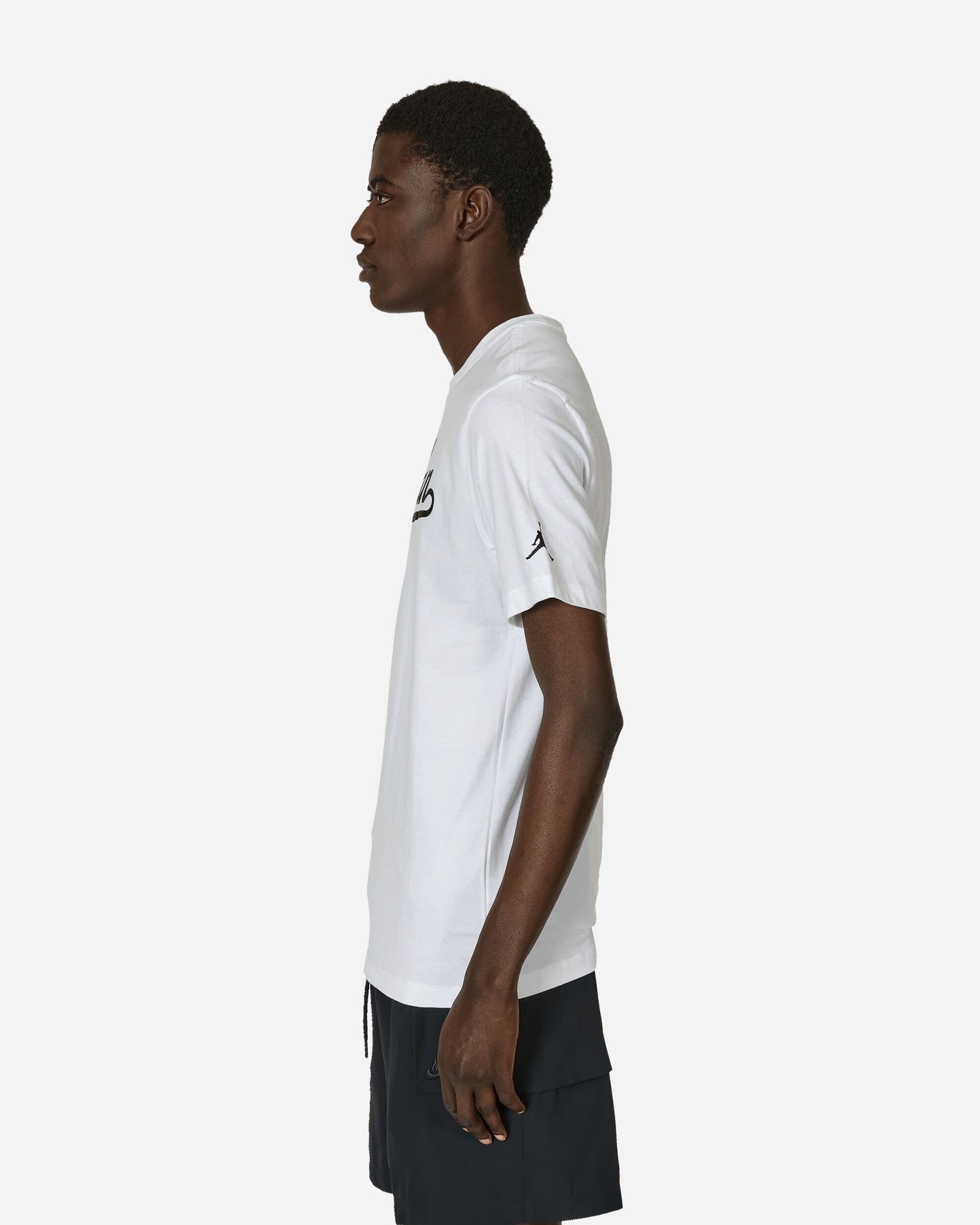 Nike Jordan M J Flt Mvp Wm Ss Crew White/Black T-Shirts Shortsleeve FN5958-100