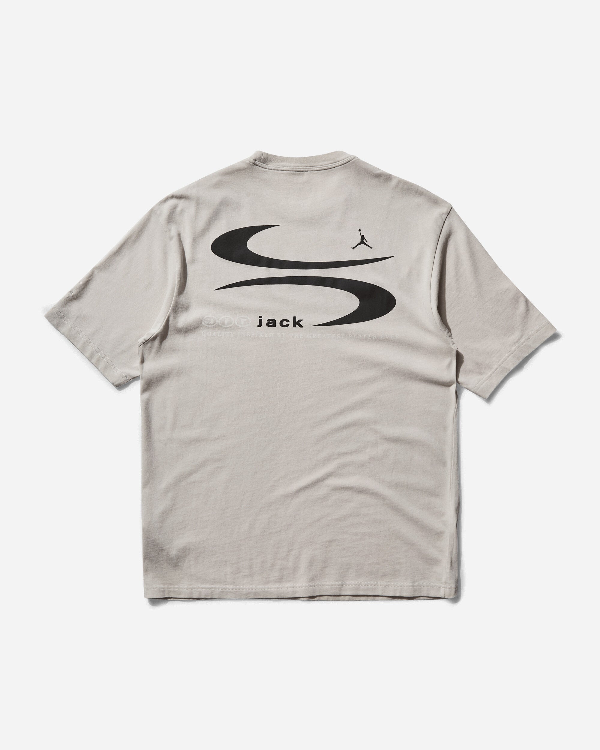 Nike Jordan M J Ts Logo Tee Light Bone T-Shirts Shortsleeve DZ5510-072