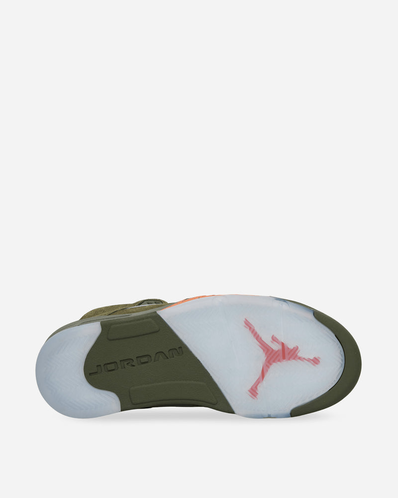 Nike Jordan Air Jordan 5 Retro Army Olive/Solar Orange Sneakers High DD0587-308