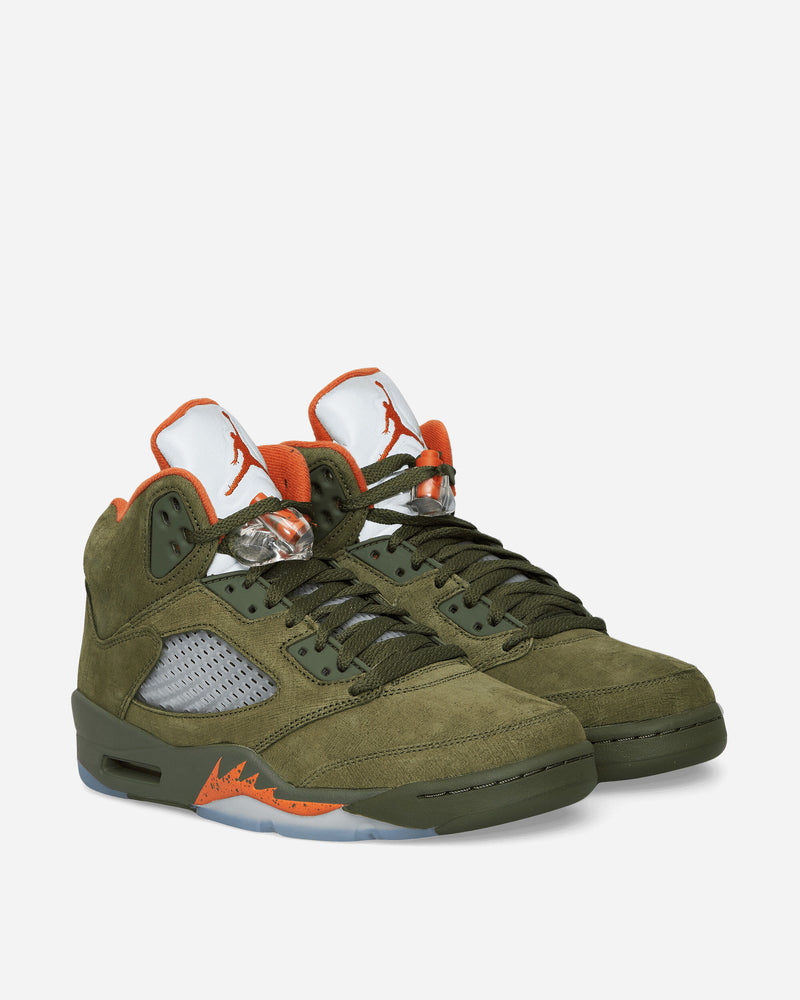 Air Jordan 5 Retro Sneakers Army Olive