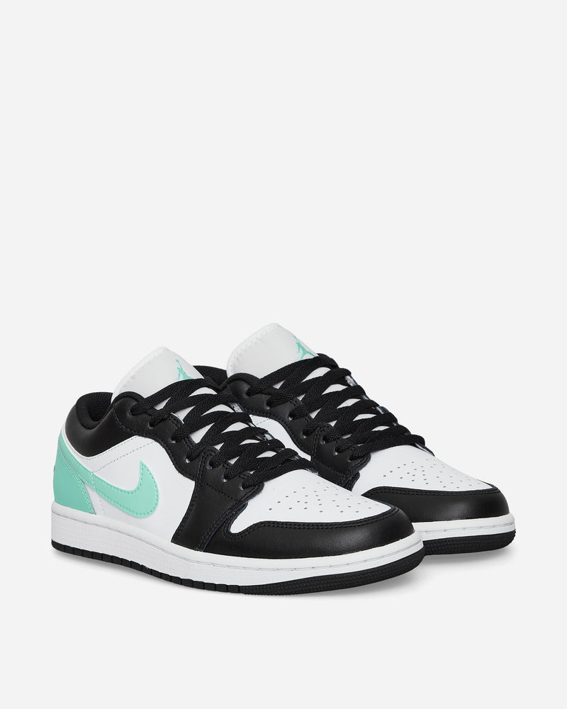 Air Jordan 1 Low Sneakers White / Black / Green Glow