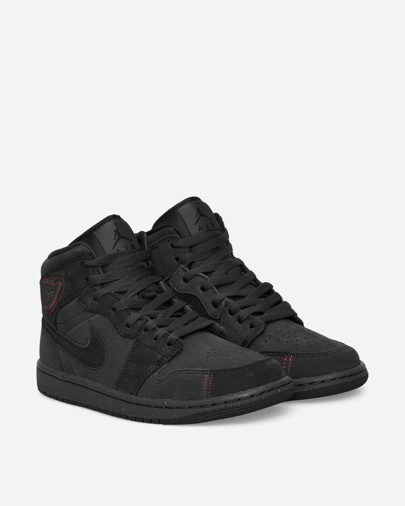 Air Jordan 1 Mid SE Craft Sneakers Dark Smoke Grey / Black