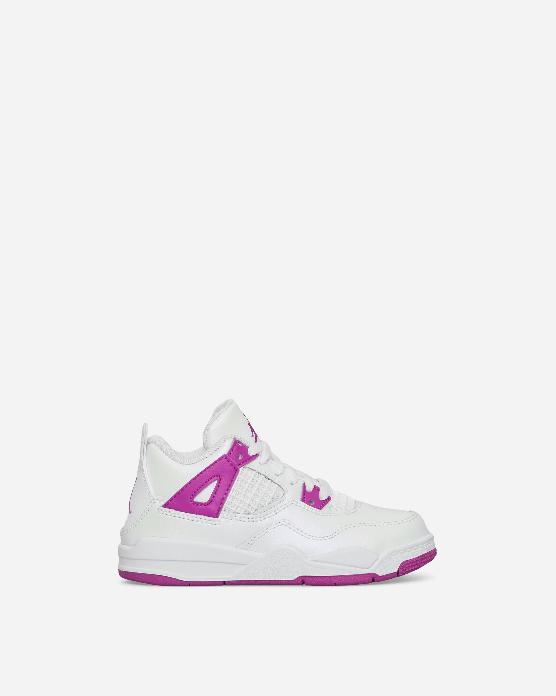 Nike Jordan Jordan 4 Retro (Ps) White/Hyper Violet Sneakers Mid FQ1312-151