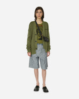 No Problemo No Problemo Brushed Mohair Cardigan Black/Olive Knitwears Cardigans NPAR20025 OLIVE