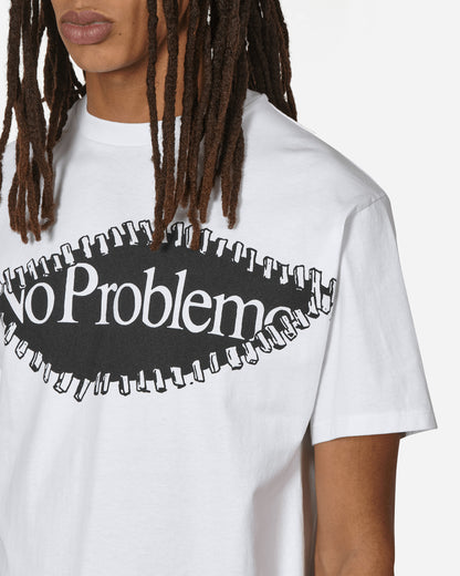 No Problemo No Problemo Zip Ss Tee White T-Shirts Shortsleeve NPAR60010 WHITE