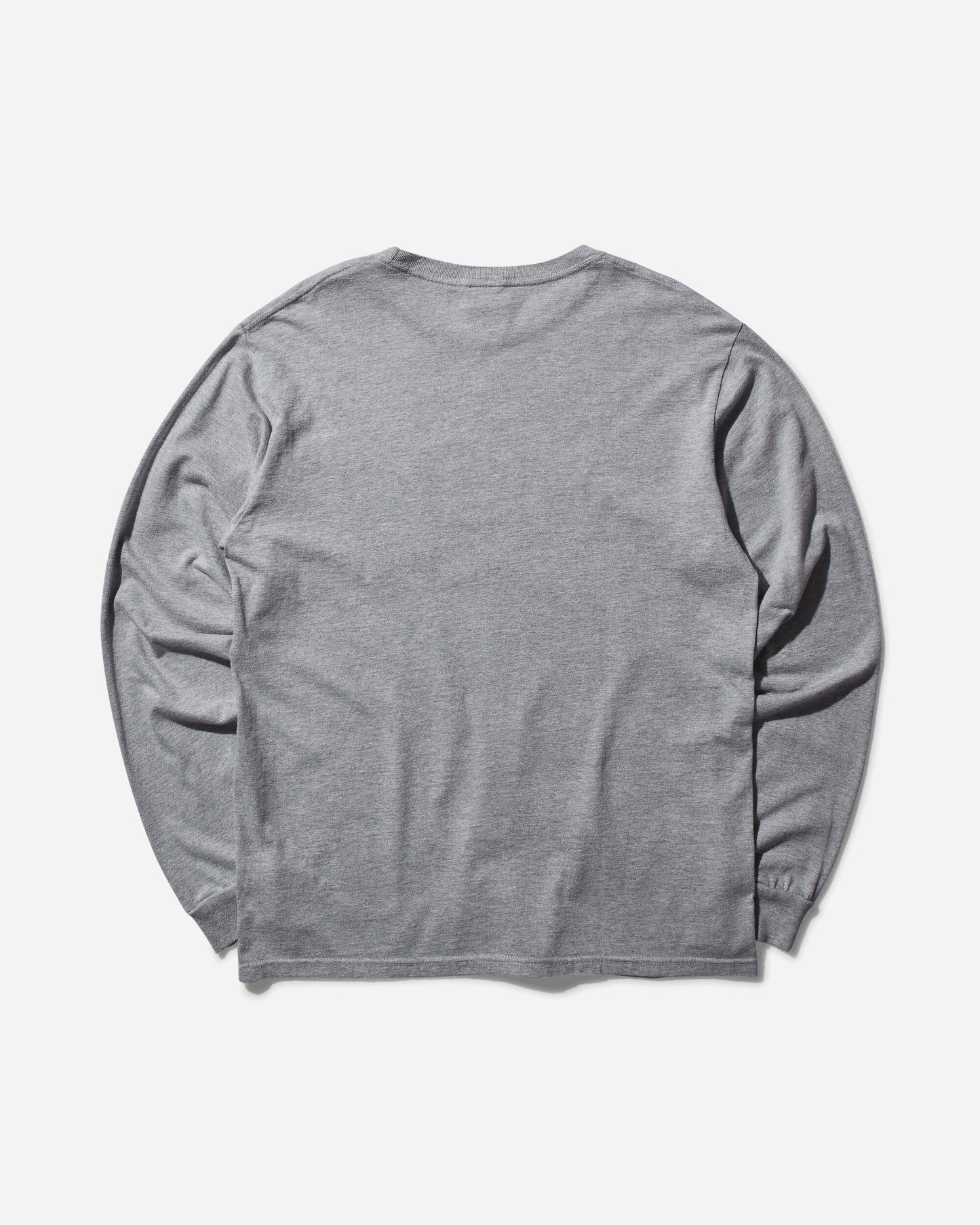 Noah Long Sleeve Core Logo Pocket Tee Heather Grey T-Shirts Longsleeve PT2NOAH HGY