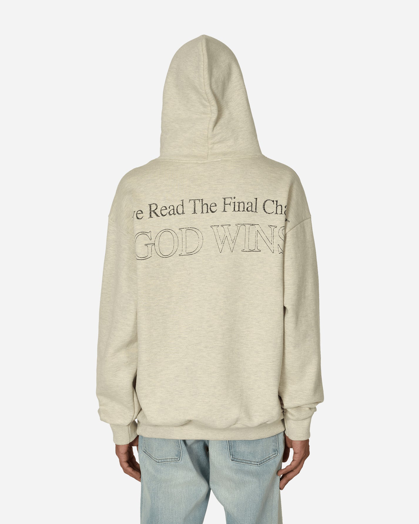 Online Ceramics God Wins Hoodie Off White Heather Sweatshirts Hoodies GODHOODIE FFWHTHTH