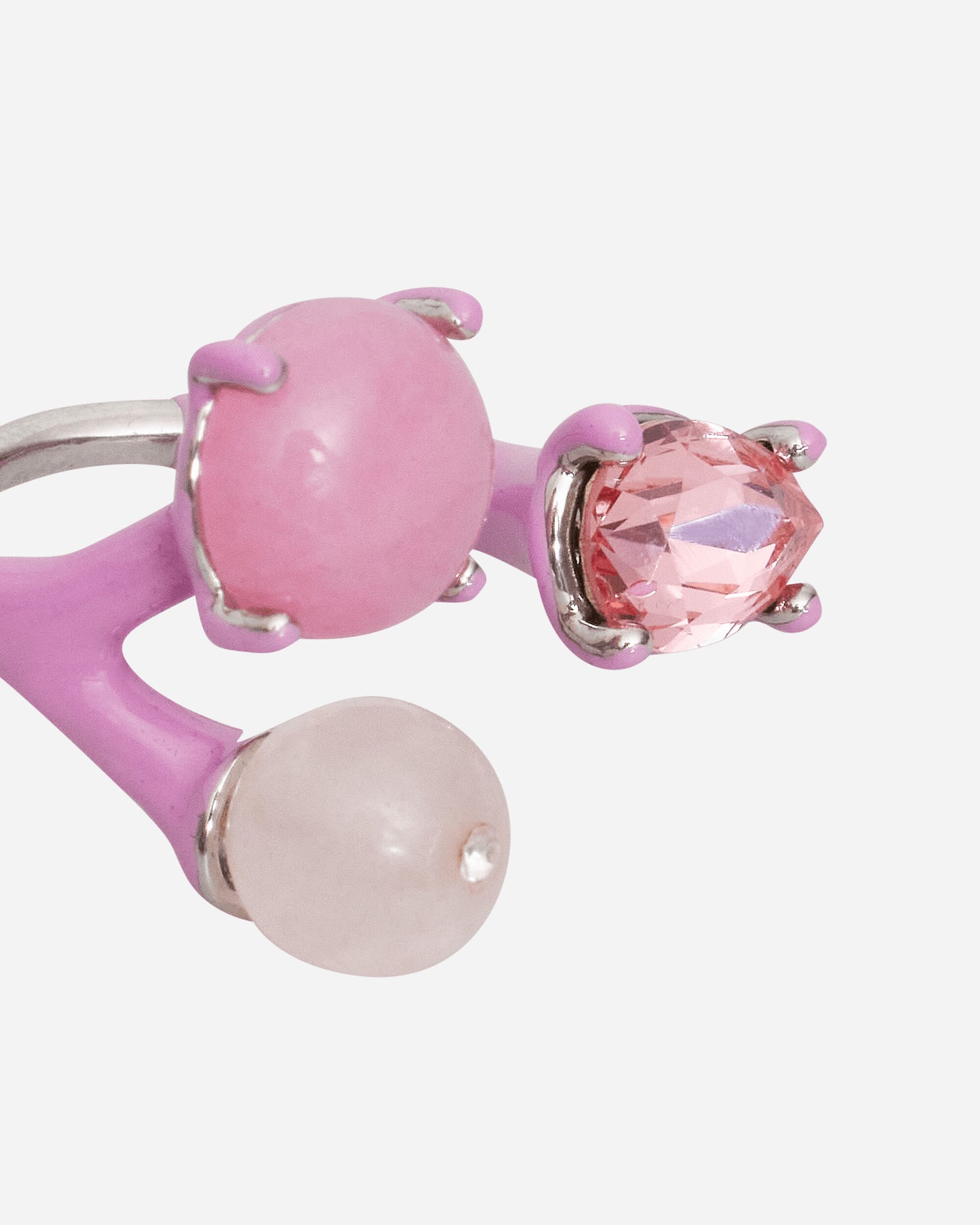 Panconesi Wmns Corolla Ring Pink Jewellery Rings F23-FG004-S 4
