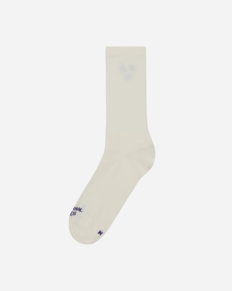 Pas Normal Studios Off-Race Ribbed Socks Off White Underwear Socks NC2077G 4101