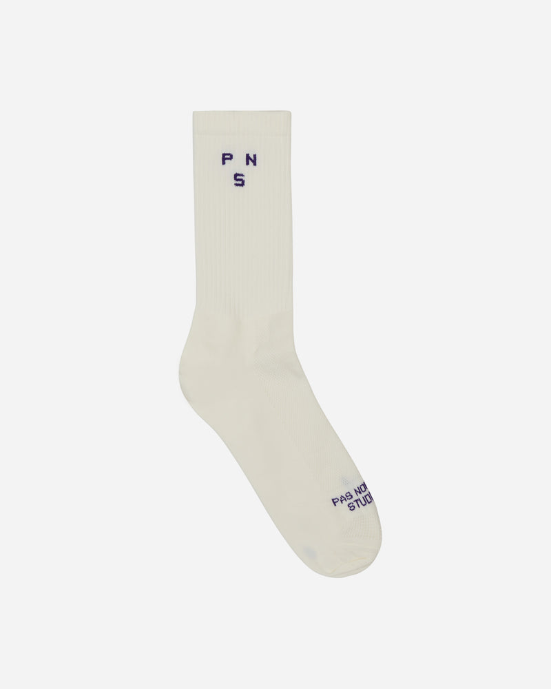 Off-Race Ribbed Socks Off White