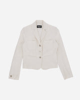 Pezze Vintage Wmns D&G Single Line Blazer White Coats and Jackets Jackets 057247 1