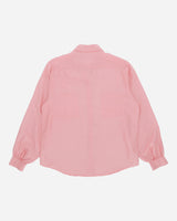 Pezze Vintage Wmns Best Silk Company Pink 100% Silk Shirt Pink Shirts Longsleeve Shirt 0272411 1