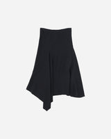 Pezze Vintage Wmns Black Asymmetrical Skirt Black Skirts Midi 077242 1