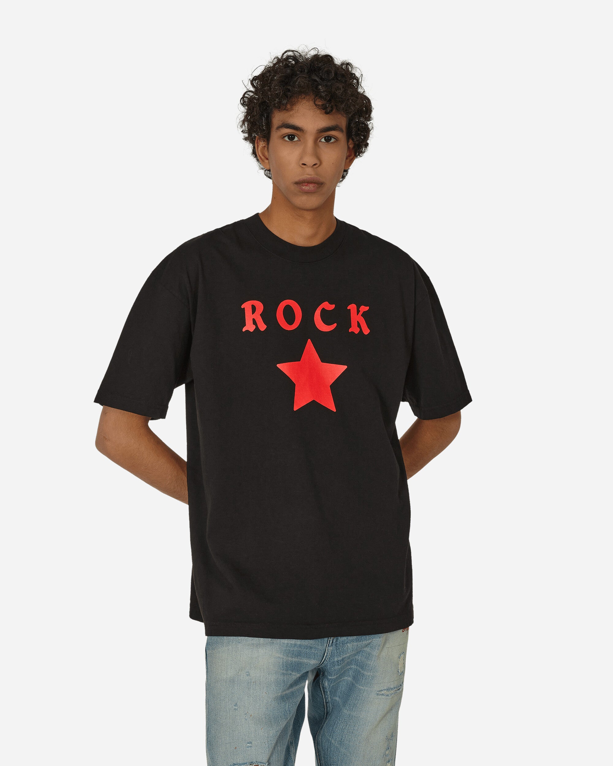 Pleasures Rockstar T-Shirt Black T-Shirts Shortsleeve 9010467 BLACK