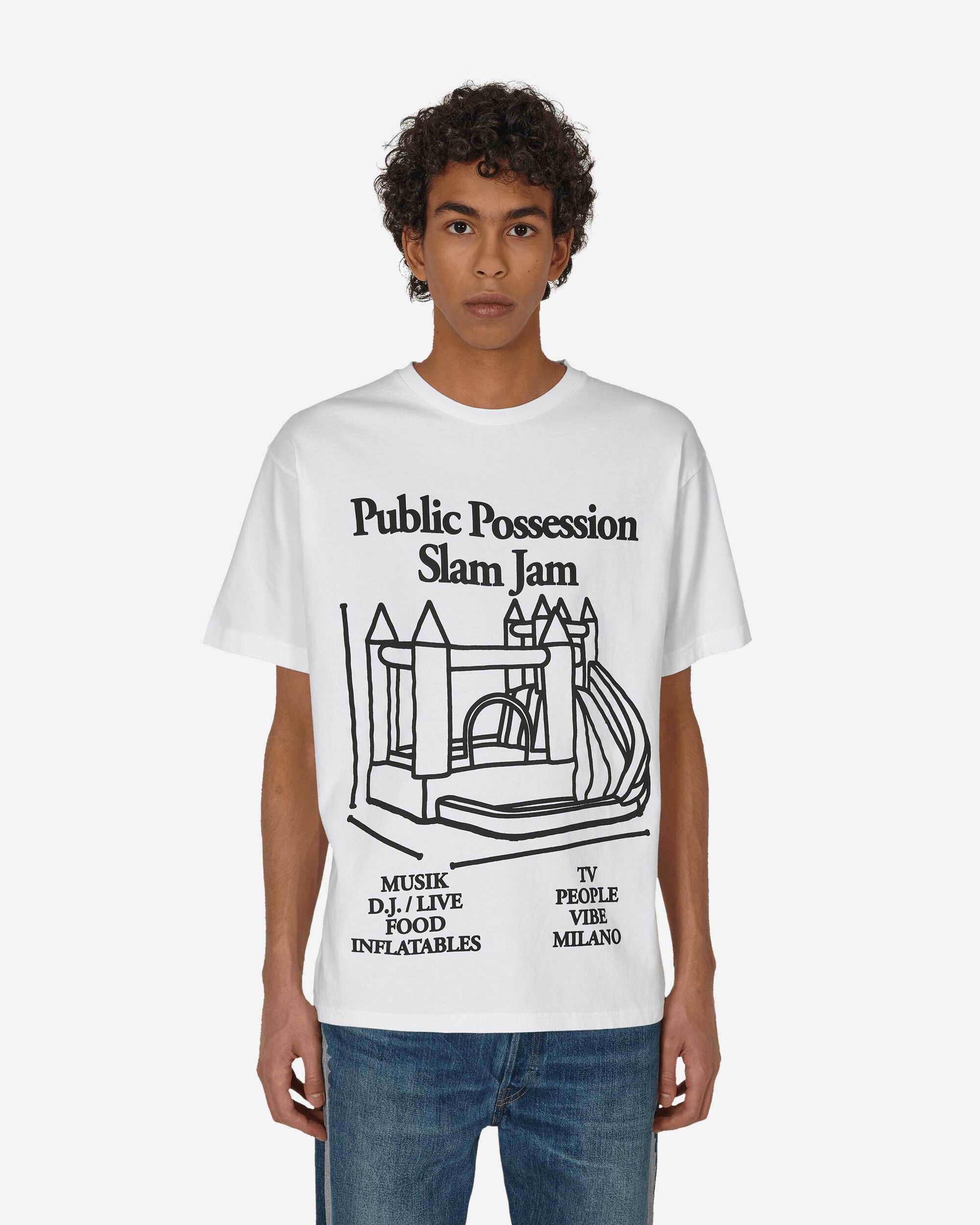 Slam Jam My Castle T-Shirt White