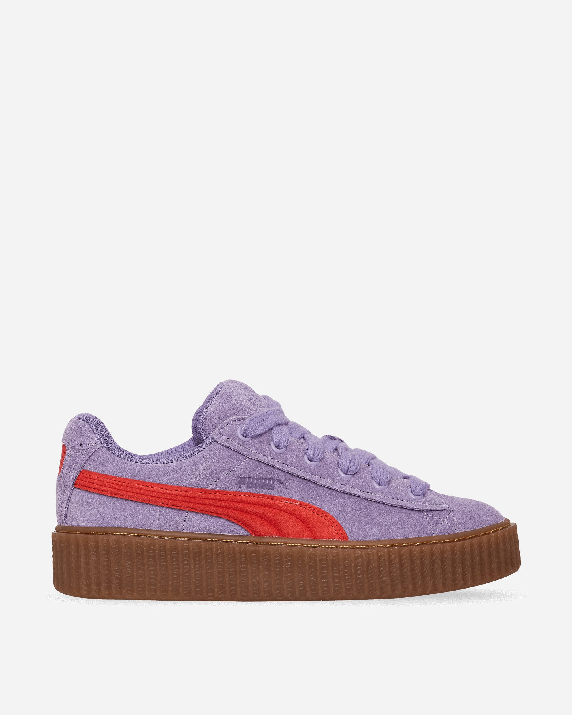 FENTY Creeper Phatty Sneakers Lavender Alert / Burnt Red