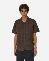 RANRA Glems Chocolate Brown Shirts Shortsleeve Shirt AMSS24SR04624685 685