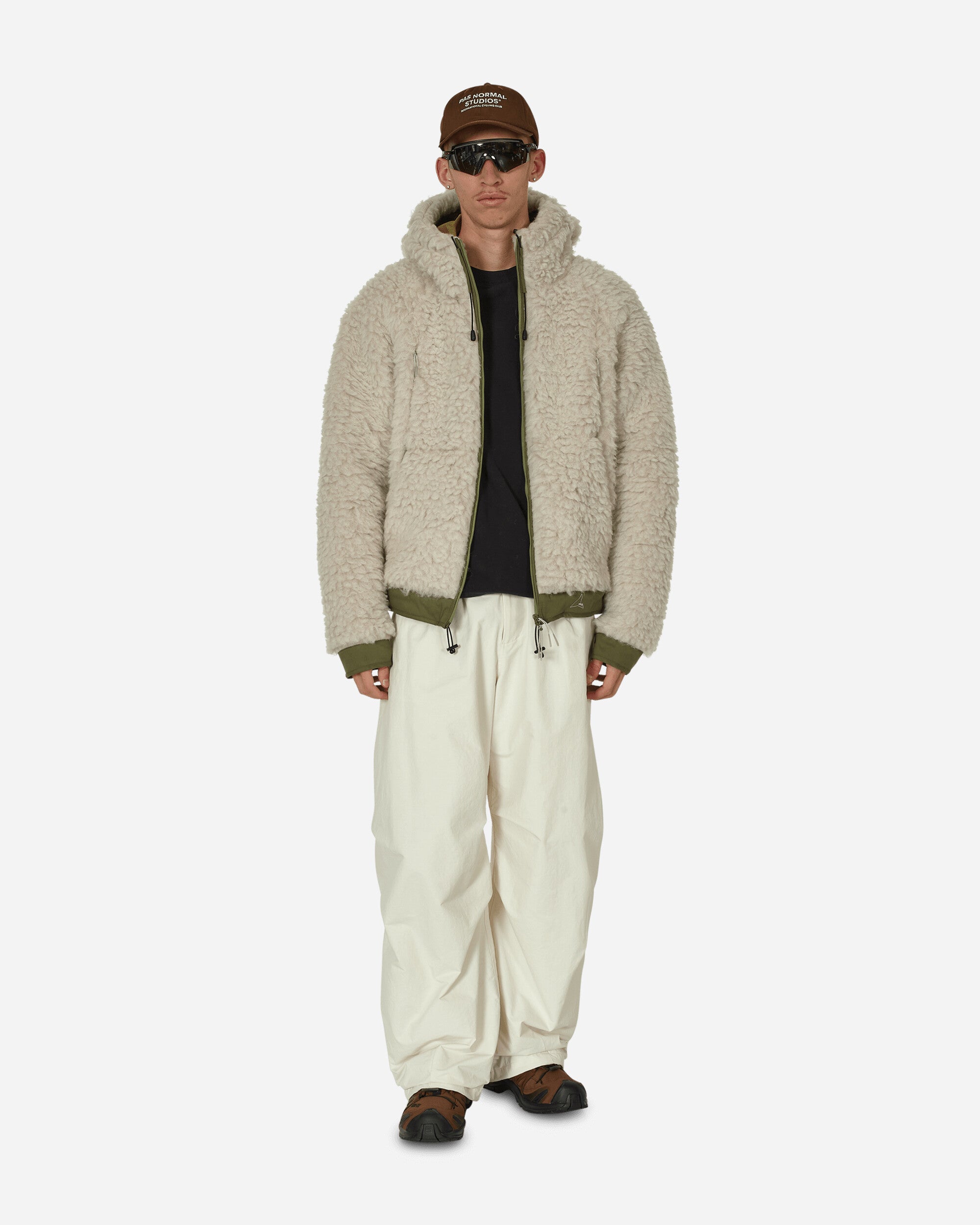 Heavy Furry Jacket Silver Sage