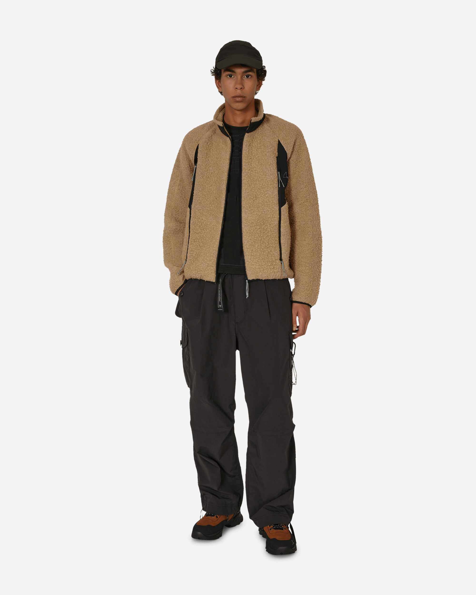 Polar Fleece Jacket Camel