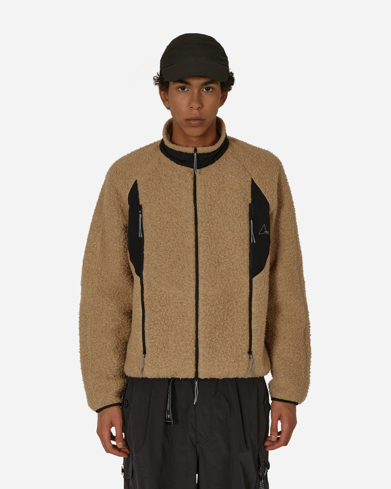 Polar Fleece Jacket Camel