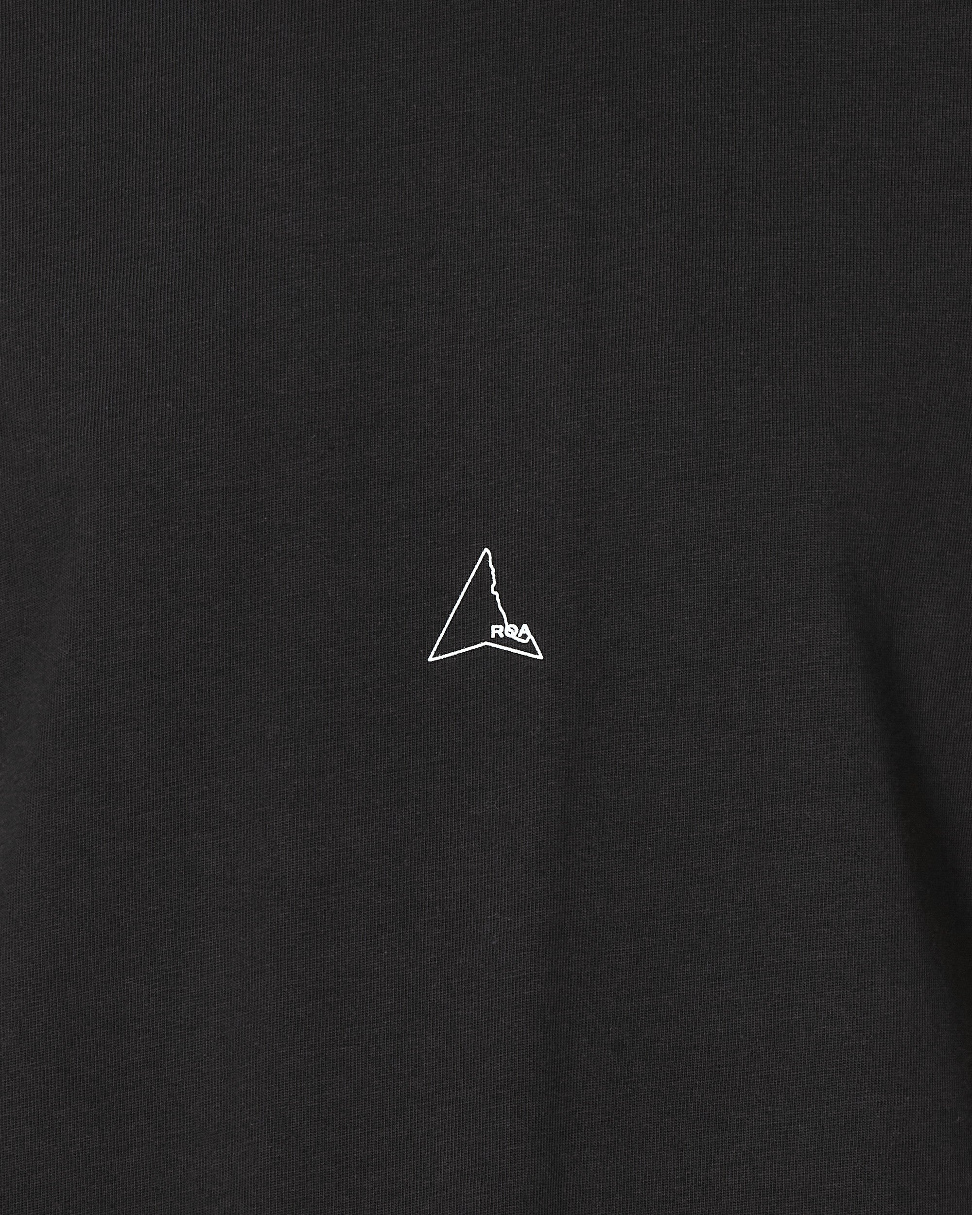 ROA Logo Tee Black T-Shirts Shortsleeve RBMW090JY03 BLK0001