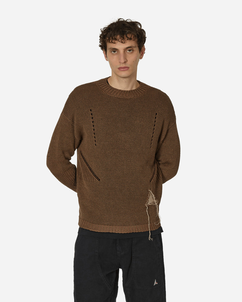 Hemp Crewneck Sweater Brown
