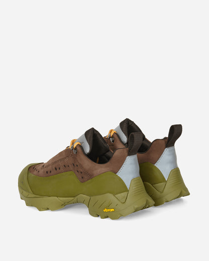 ROA Katharina Laser Cut Butternut Olive Sneakers Low NBUW142LE10 BEG0002