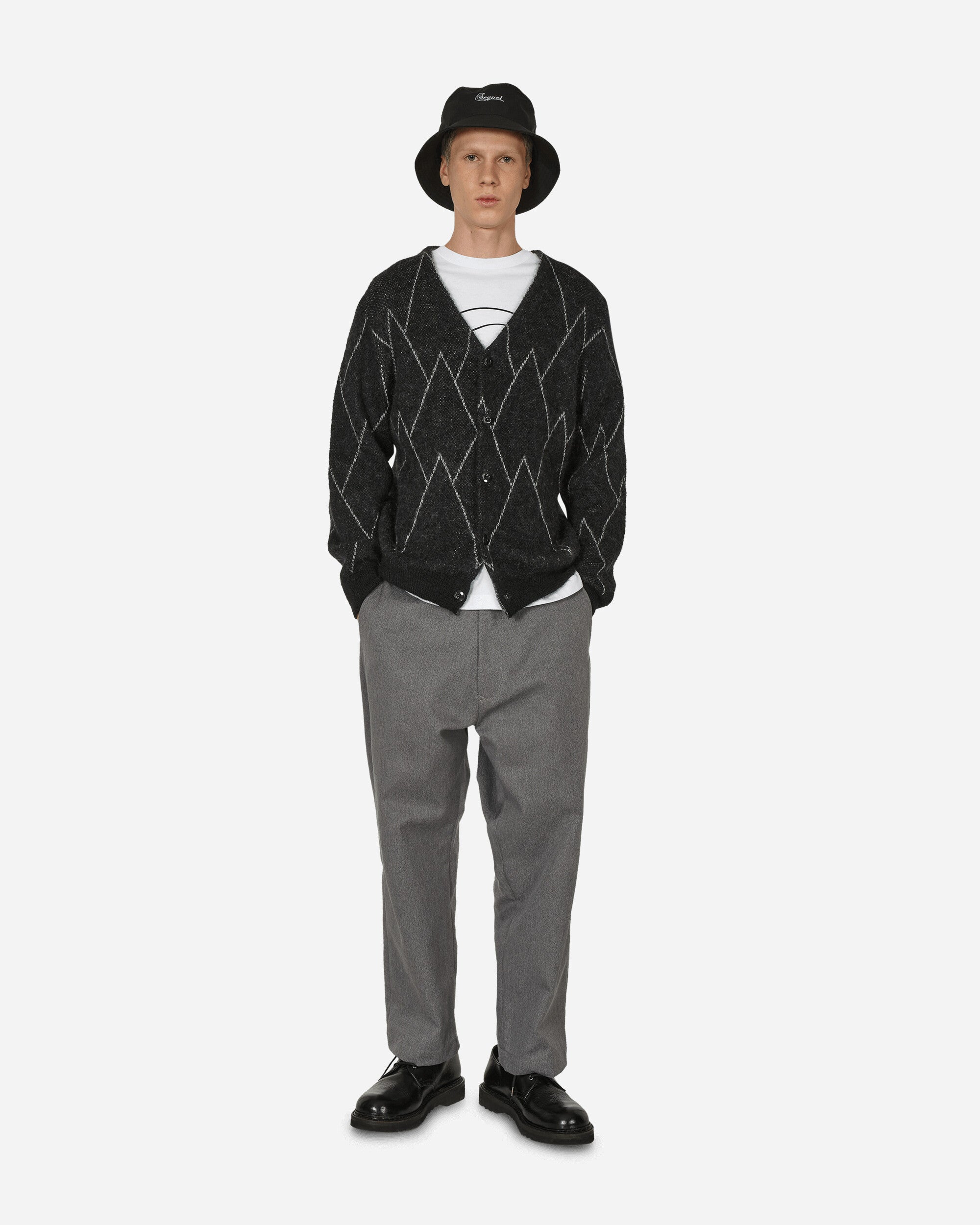 Mohair Cardigan Black
