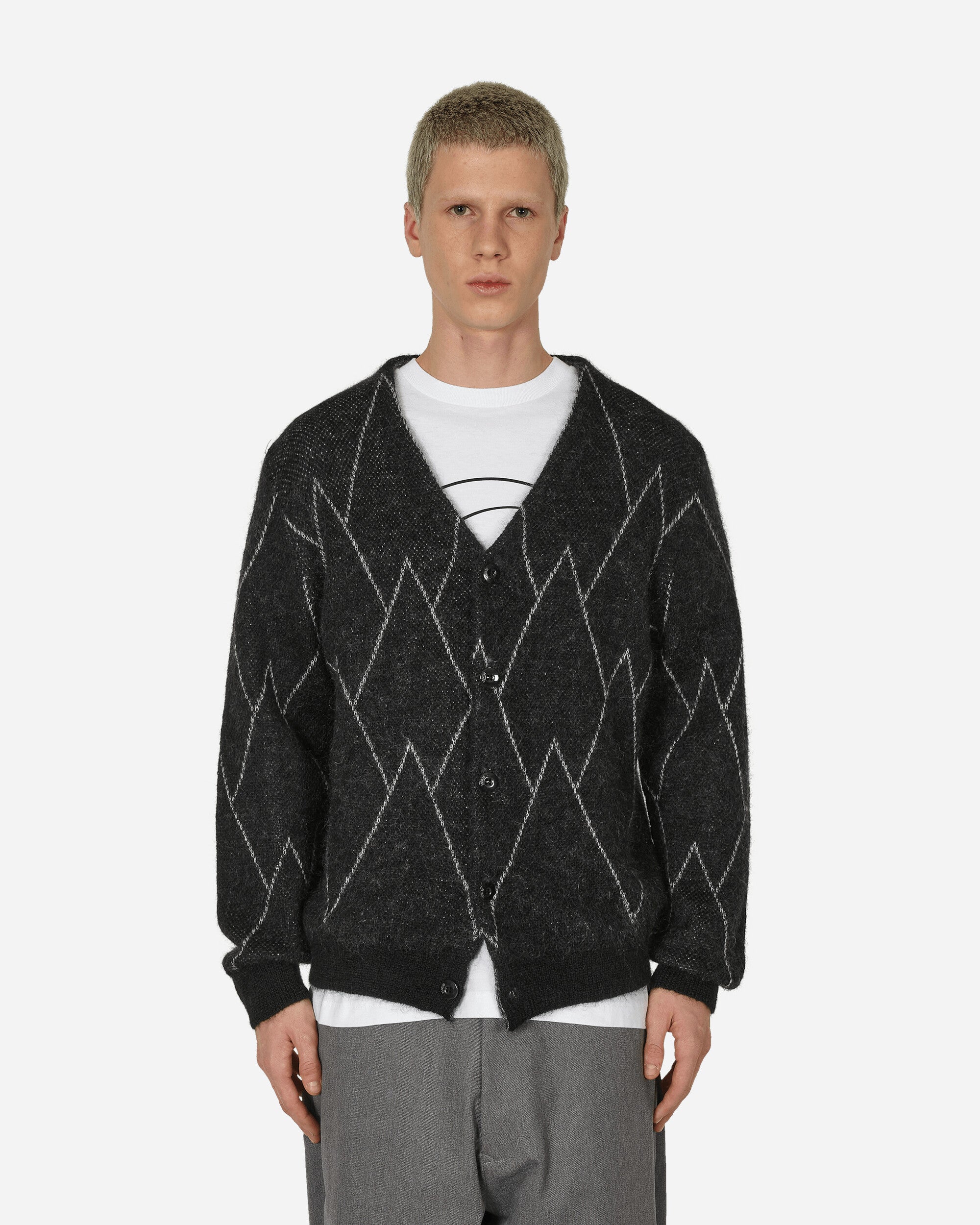 Mohair Cardigan Black